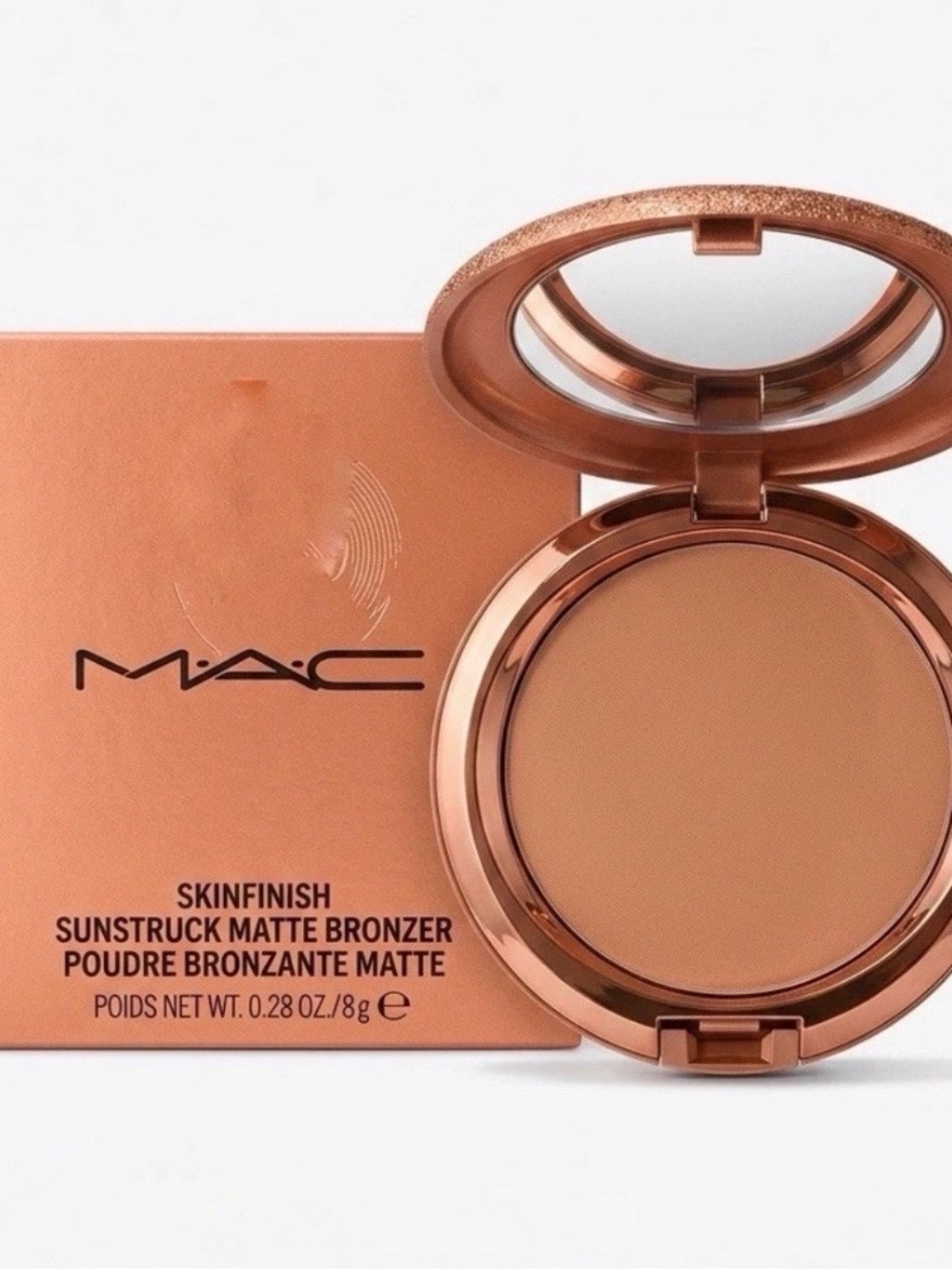 MAC Cosmetics Skinfinish Sunstruck Radiant Bronzer “Light Rosy” 0.28oz/8g NIB